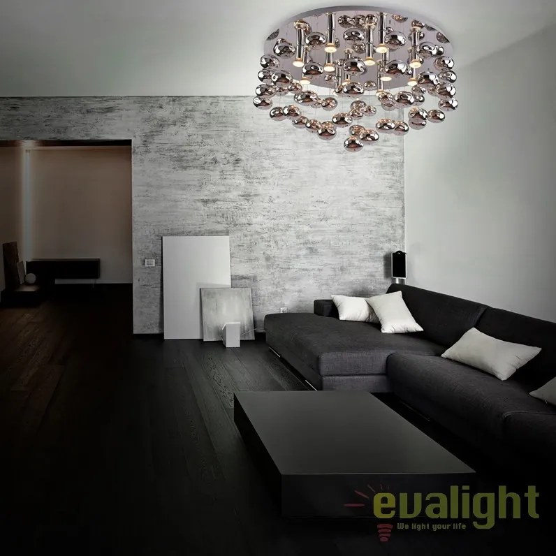Lustra moderna aplicata design deosebit 80cm Luvia CH
