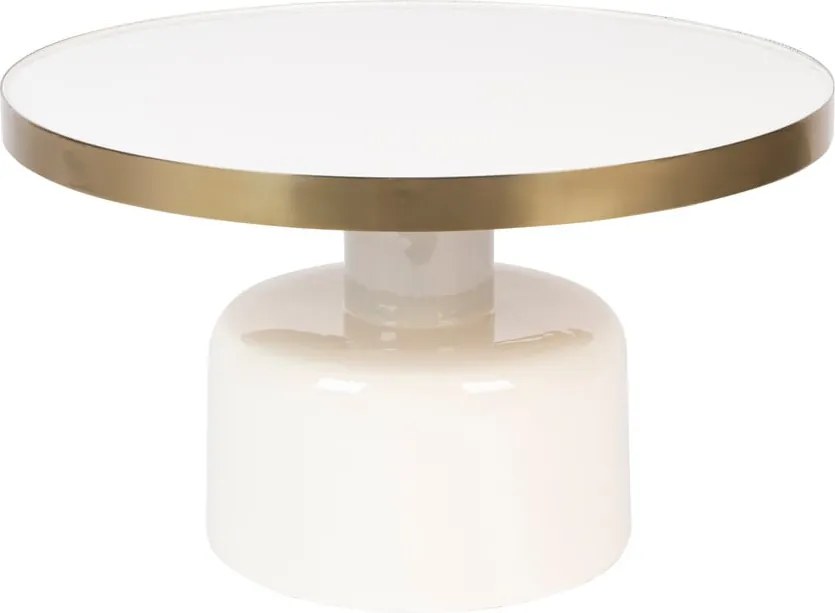 Măsuță auxiliară rotundă din metal ø 60 cm Glam – Zuiver