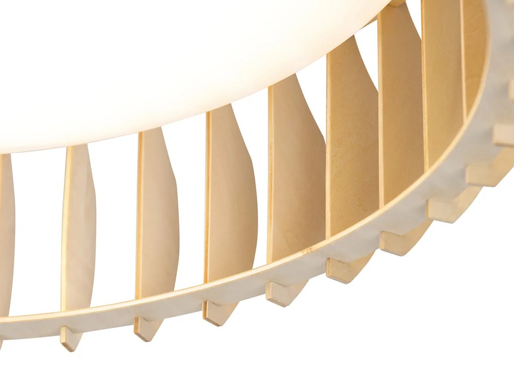 Plafonieră scandinavă bej 60cm incl. LED - Monte