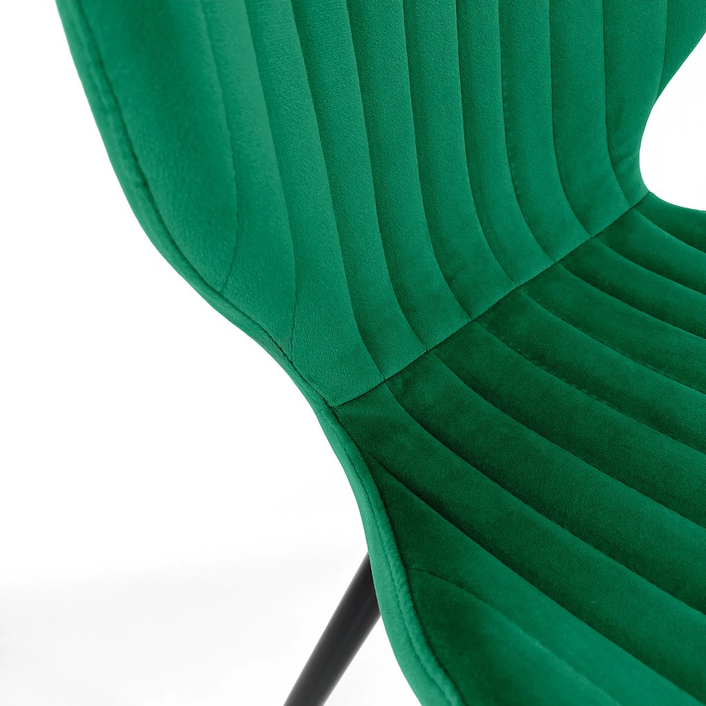 Set 4 buc. scaune sufragerie Xenofobos (verde). 1117273