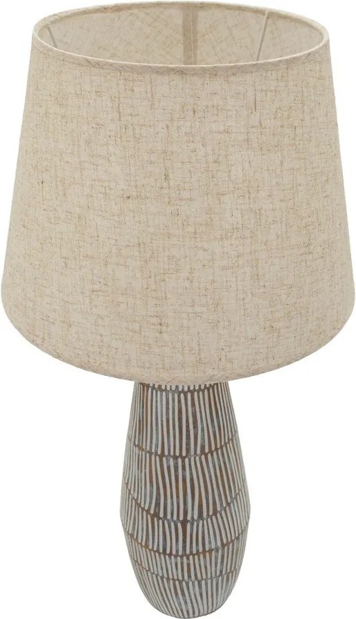 Veioză crem cu abajur textil (înălțime 69,5 cm) Hanoi – Mauro Ferretti