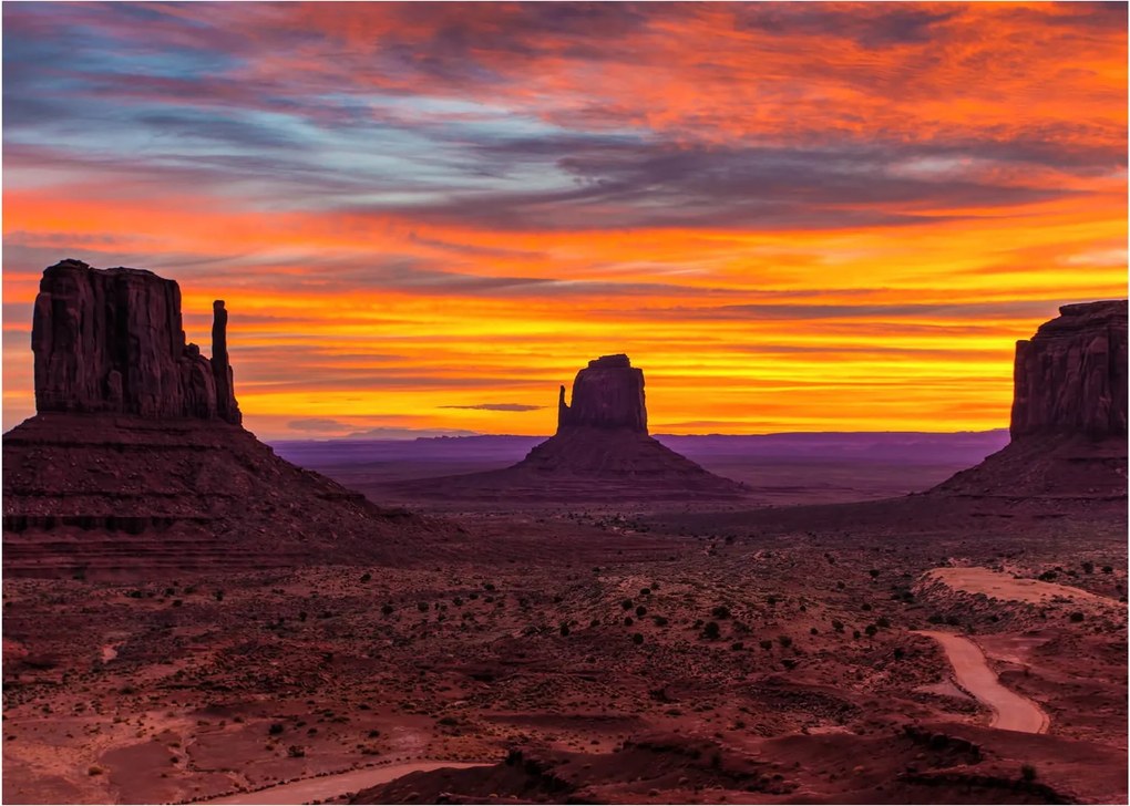 Tablou - Monumentul Valley în Arizona (70x50 cm)