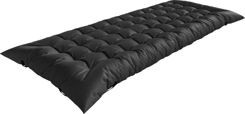 Outsunny Saltea de Camping Pliabilă Portabilă cu Curele Antiderapantă pentru Pat de Camping Cort Călătorii Negru | Aosom Romania