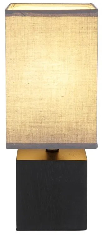 Veioza, lampa de masa design modern Valentino negru
