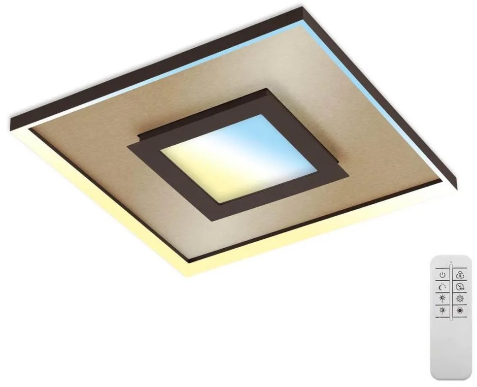 Plafonieră LED dimabilă Briloner 3641-017 FRAME LED/30W/230V 2700-6500K + telecomandă