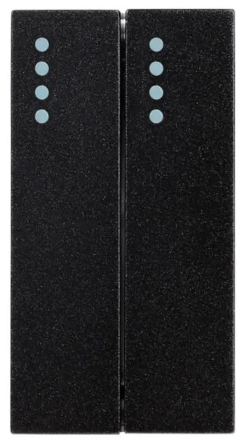 Modul Intrerupator Dublu Cap-Scara Mecanic 2M / 1M LUXION, Standard Italian