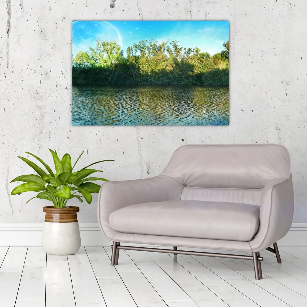 Tablou - lac (90x60 cm)
