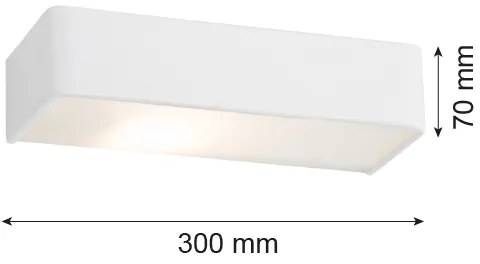 Argon 3072 - Corp de iluminat perete RODAN 1xE27/15W/230V