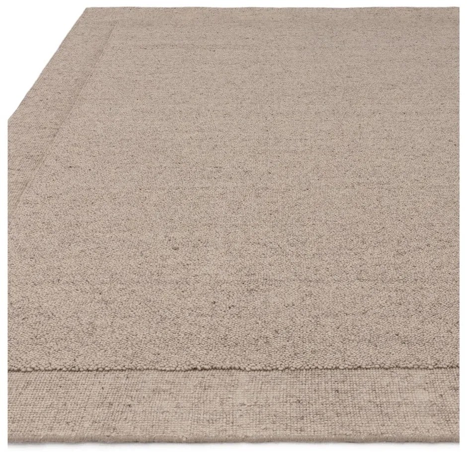 Covor bej țesut manual din lână 120x170 cm Larson – Asiatic Carpets