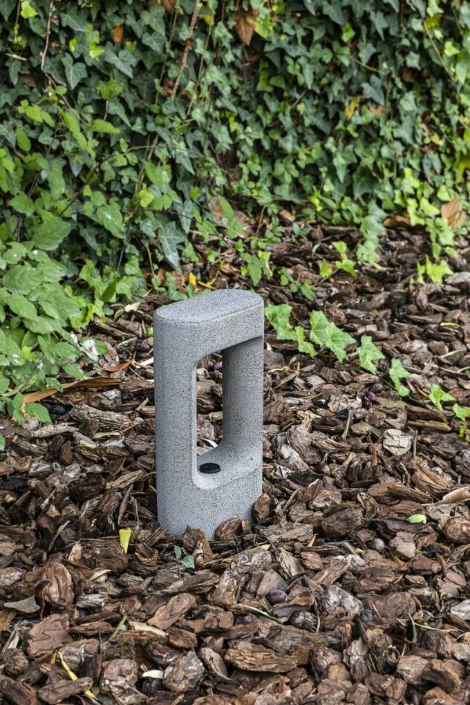 Stalp LED de exterior IP55 TOTEM 27,8cm Grey 3000K