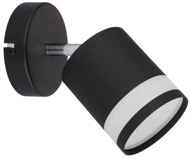 Aplica cu Spot directionabil metal negru LUCERO