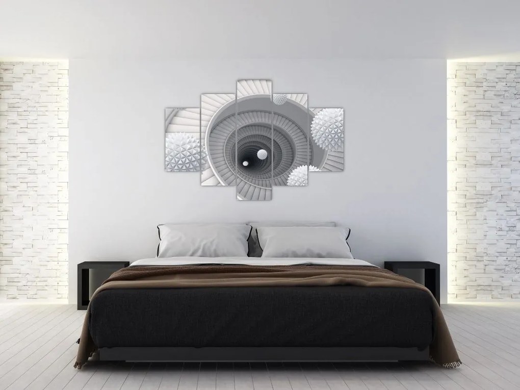 Tablou cu abstracție 3D (150x105 cm)