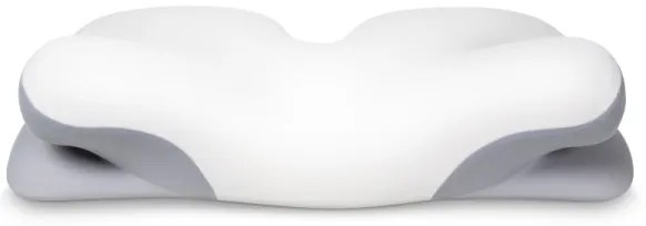 Pernă anatomică CONNECT IT CFH-6030-WH Virgo alb/gri