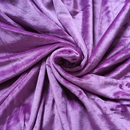 Cearșaf de pat micropluș violet, 90 x 200 cm, 90 x 200 cm
