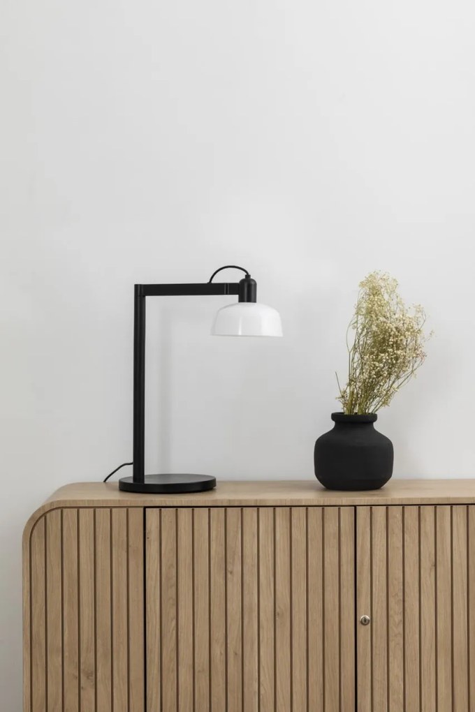 Veioza/Lampa de masa design ambiental TATAWIN alb