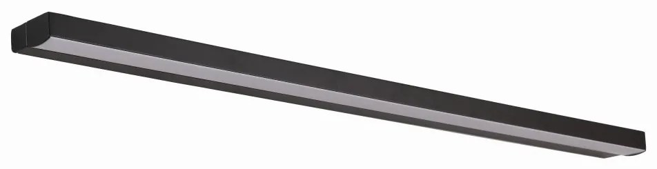 Aplica baie liniara LED Trio 10W, Negru, IP44, 4000K