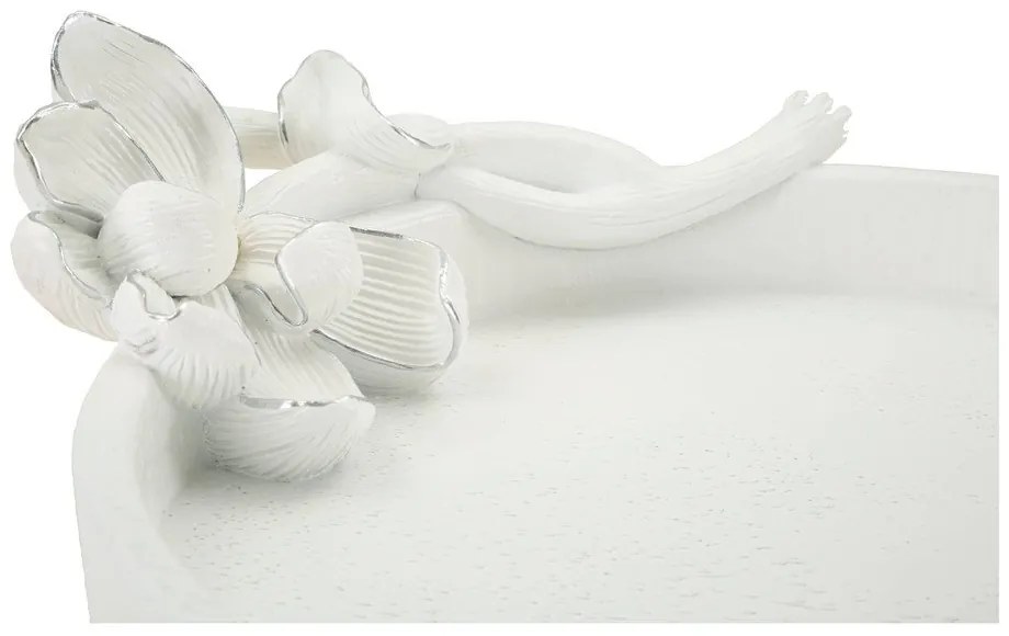 Tavă decorativă din polirășină ø 21 cm Magnolia – Mauro Ferretti