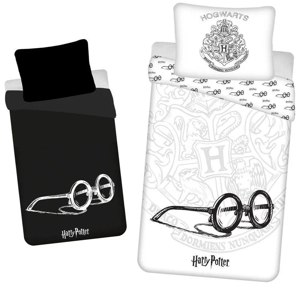 Lenjerie de pat luminoasă Harry Potter