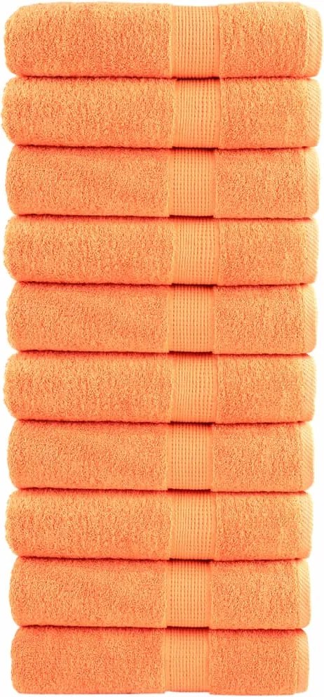vidaXL Prosoape de baie premium, SOLUND 10 buc 100x150 cm 600 gsm