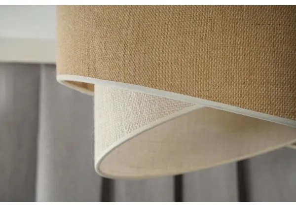 Lustră pe cablu YUTE Duolla CELLO 1xE27/15W/230V d. 45 cm maro/gri