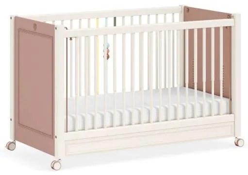 Patut cu roti (60x120cm) ELEGANCE BABY
