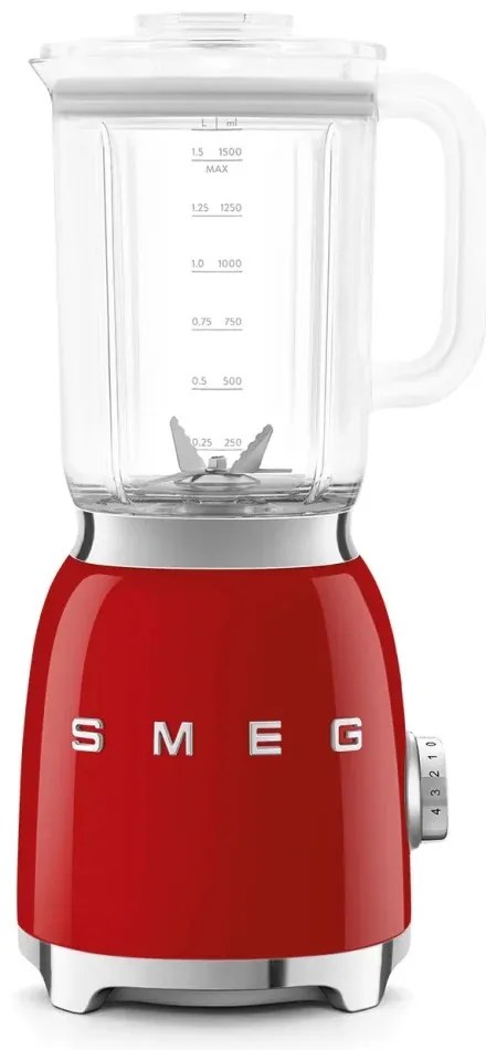 SMEG 50's Retro Style blender BLF03, 1,5l plastová nádoba červený - Smeg