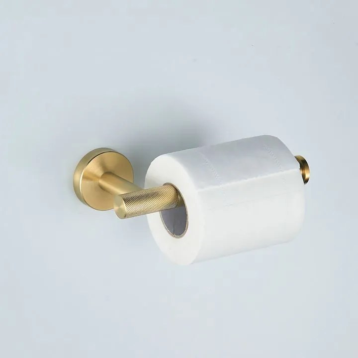 Suport hartie igienica 6611 Modern auriu periat