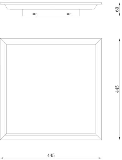 Plafonieră LED Globo 41582D2 DOHA LED/24W/230V