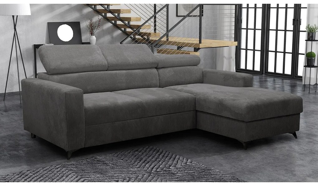 Colțar Laviosuna Premium (Gri închis) (cu sp. depozitare) (D). 1105149