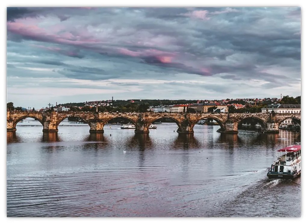 Tablou cu Vltava (70x50 cm)