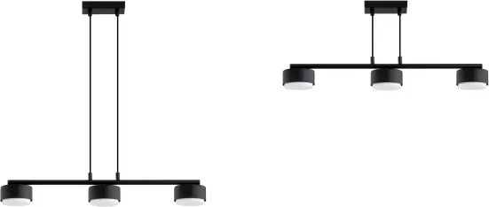 Brilagi - Lustru LED RGB dimabil pe cablu MONO 3xGX53/14W/230V Wi-Fi Tuya negru