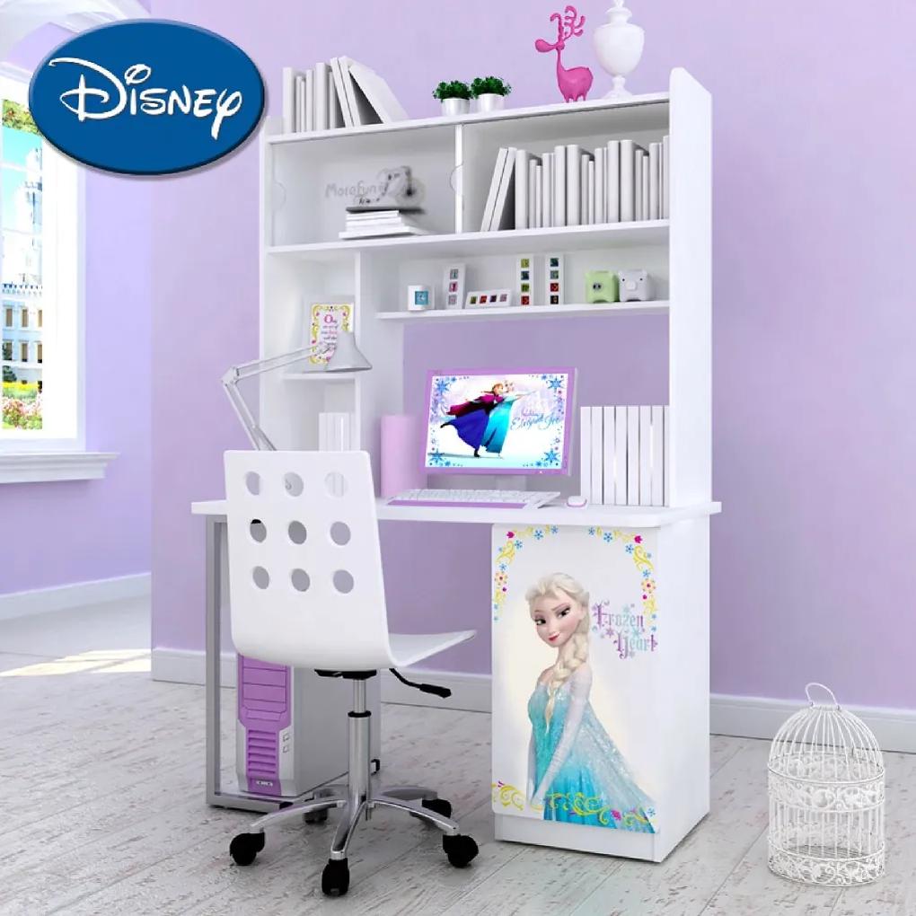 Birou de copii cu etajera Elsa