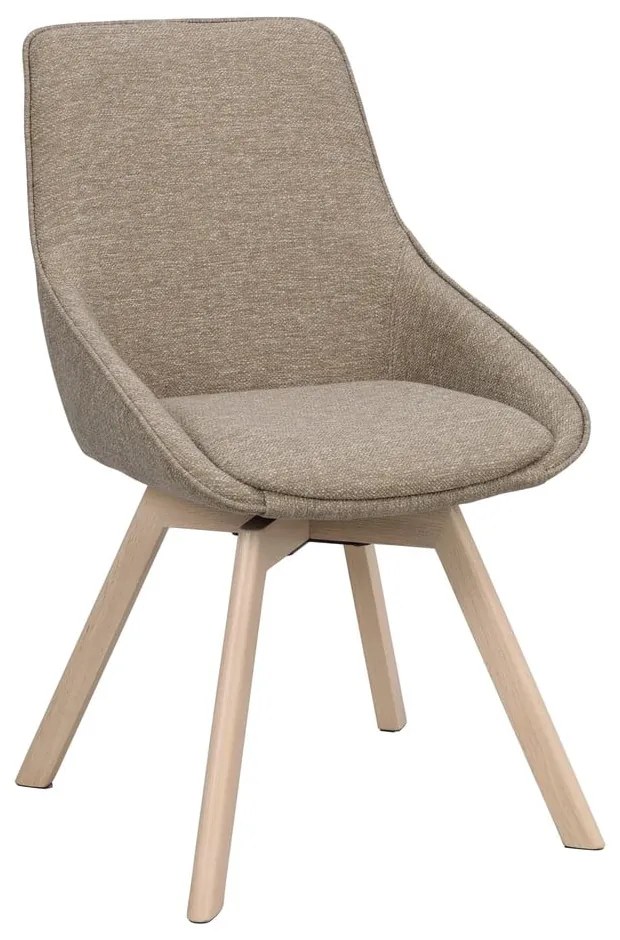 Scaune de dining bej 2 buc. Alison – Rowico