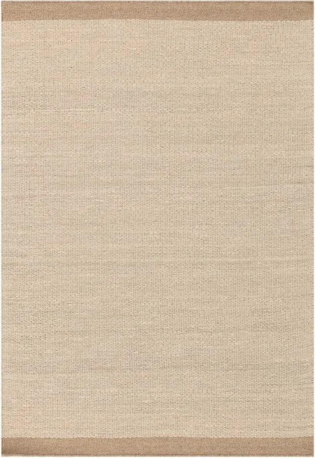 Covor bej-crem țesut manual din lână 160x230 cm Lima Sand – Asiatic Carpets