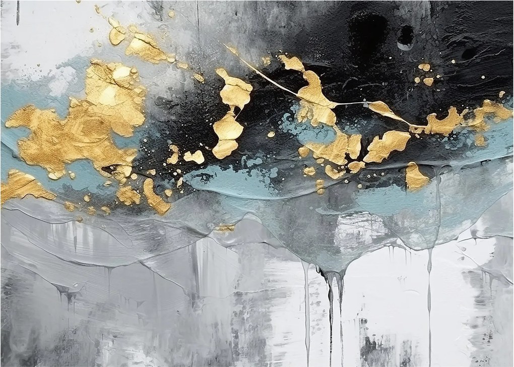 Tablou pe sticlă - Abstracție (70x50 cm)