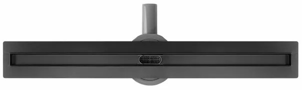 Set rigola pentru dus plus capac negru Rea Neox 80 cm