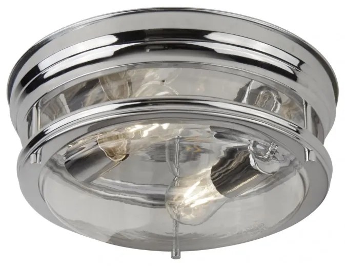 Plafoniera pentru baie IP44 35cm Glasgow crom 5182CC SRT