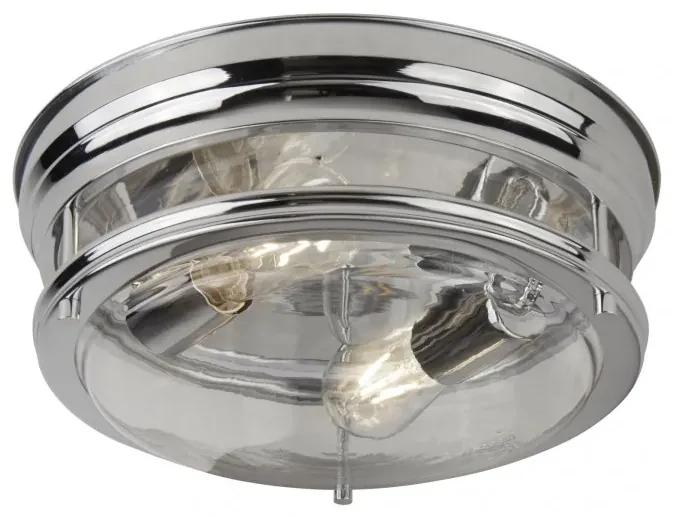 Plafoniera pentru baie IP44 35cm Glasgow crom 5182CC SRT