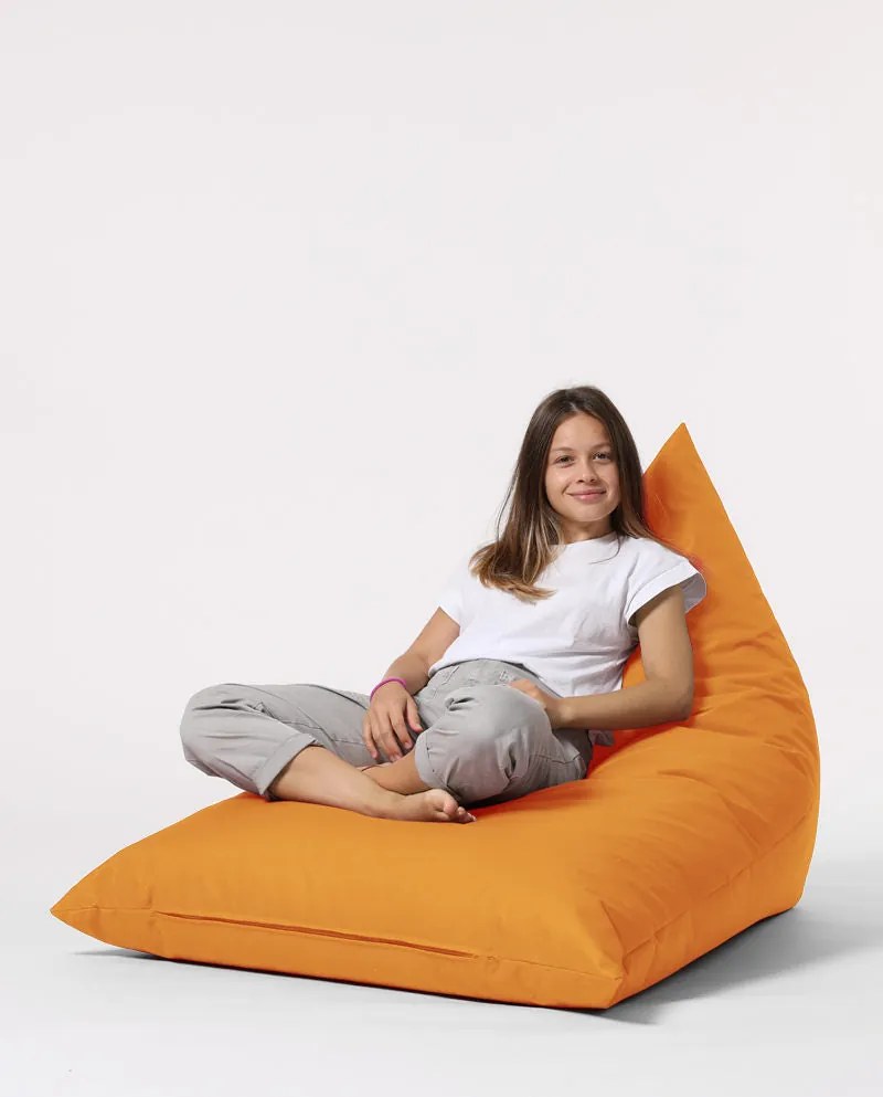 Fotoliu puf pentru grădină Pyramid Big Bed Pouf - Orange