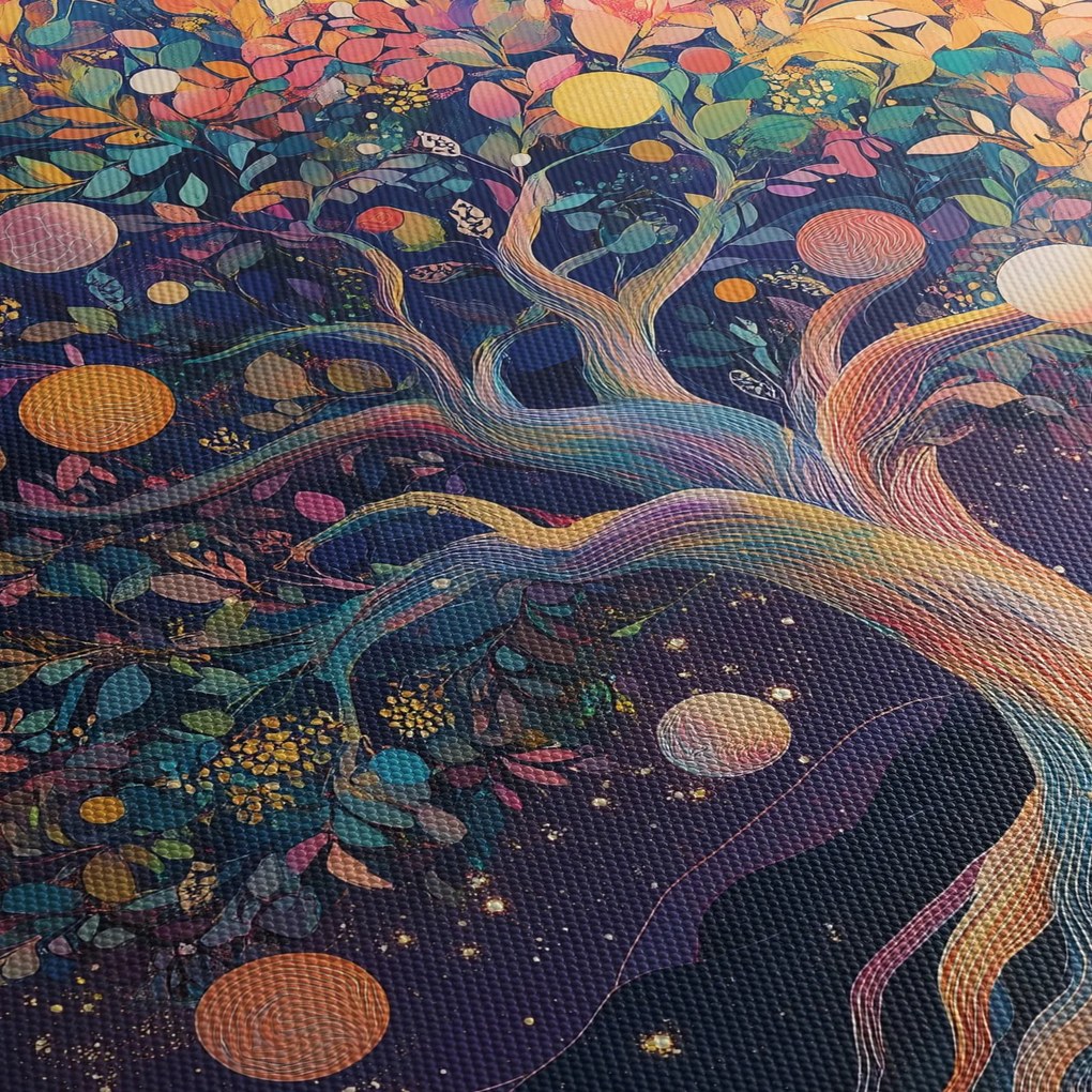 Tablou – Arbore violet plin de energie (70x50 cm)