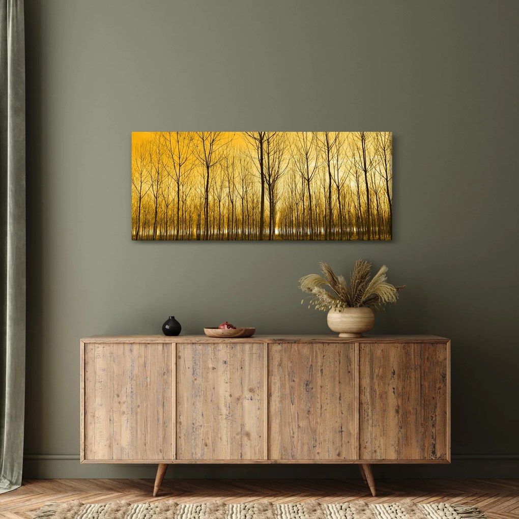 Tablou - Palntație cu pomi (120x50 cm)