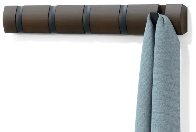 Cuier cu 5 carlige rabatabile Umbra Flip