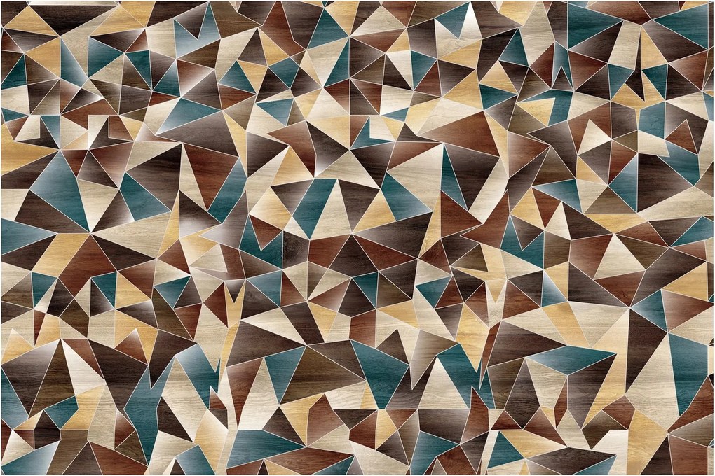 Tablou - Triunghiuri (90x60 cm)