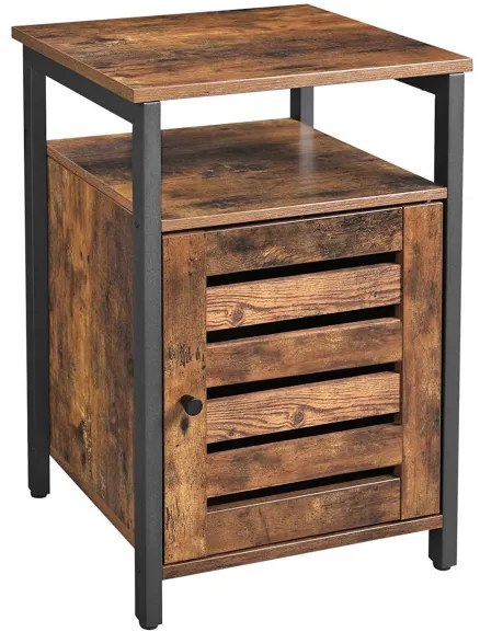 Masa Consola Vintage, Maro Rustic, 40 Cm