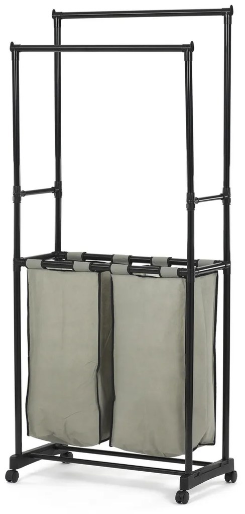 Suport cu spațiu de depozitare GD-176 BK, plastic,negru