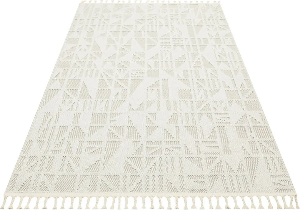 Covor 514SRZ2095, 80x150 cm, forma dreptunghiulara, material tesut, cr