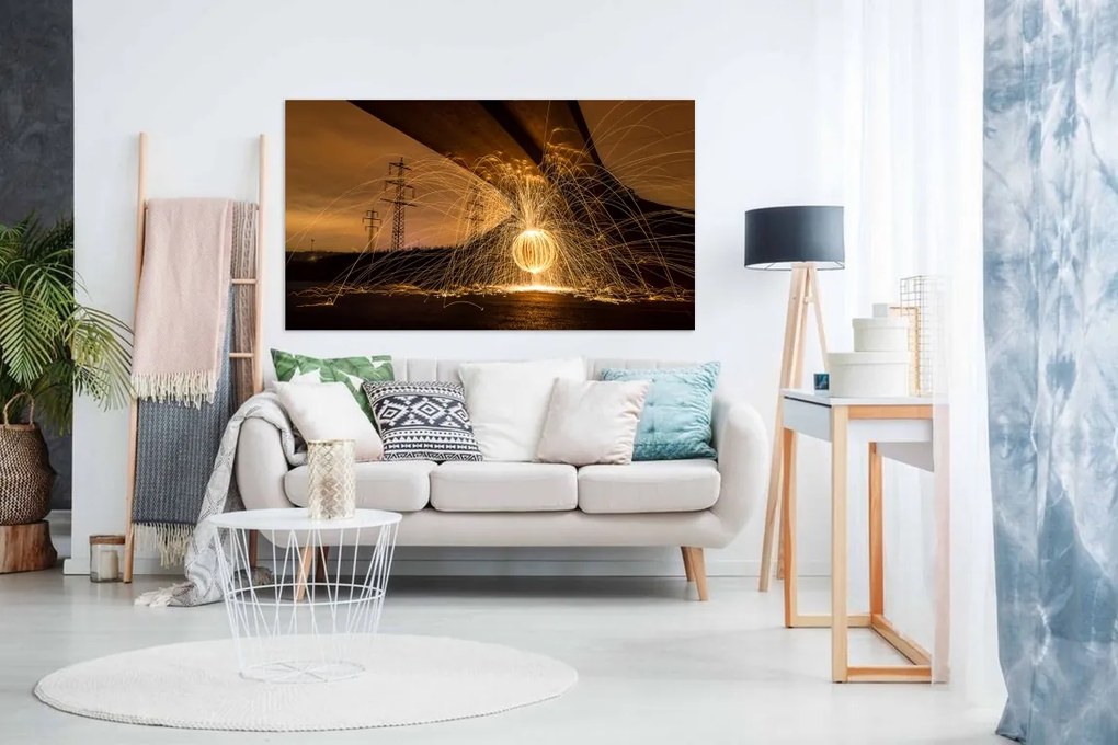 Tablou canvas scantei - 70x50cm