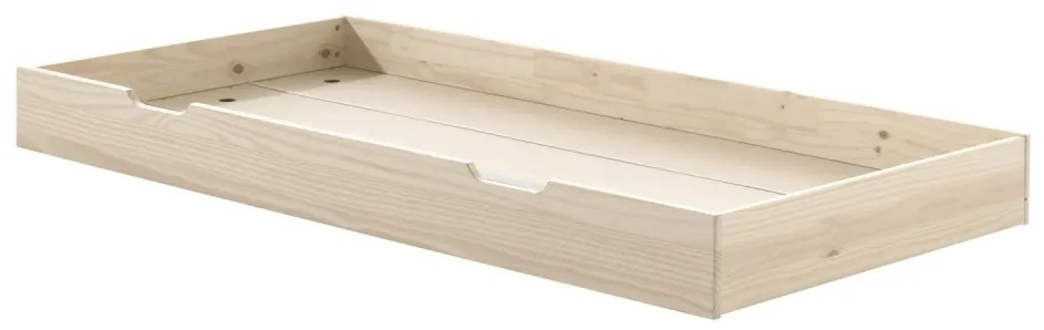 Sertar Pat Fritz 90x200 cm, pentru Copii, Pin Lăptos – Vipack