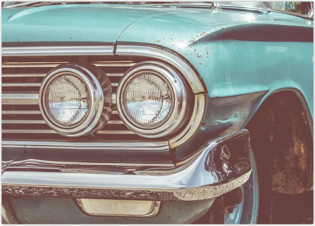 Tablou - Mașină, de epocă (70x50 cm)