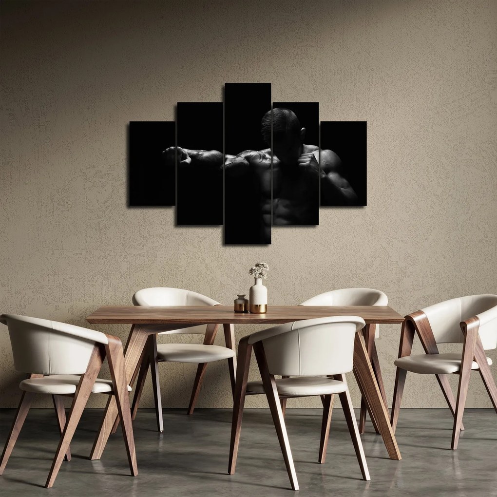 Tablou - Lovitura cu pumn (150x105 cm)